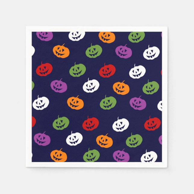 Halloween Costume Girl Födelsedagsfest Pappersservett (Framsidan)