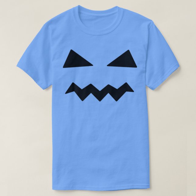Halloween Costume Jack O' Lantern Pumpkin Face Wom T Shirt (Design framsida)