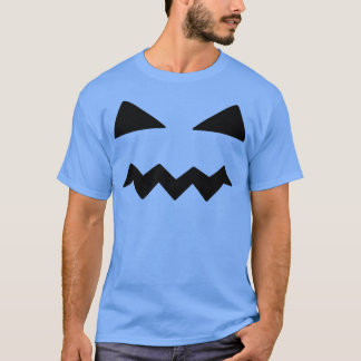 Halloween Costume Jack O' Lantern Pumpkin Face Wom T Shirt
