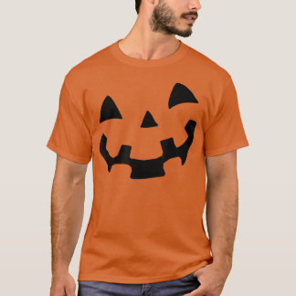 Halloween Costume Jack O' Lantern Pumpkin Face Wom T Shirt