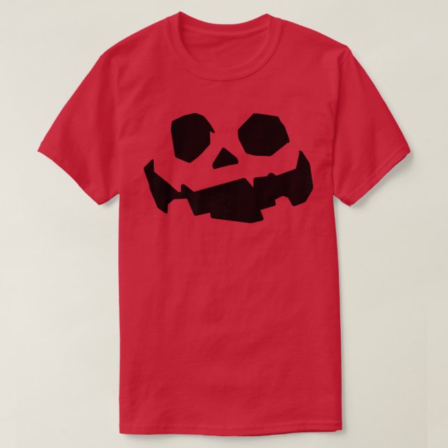 Halloween Costume Jack O' Lantern Pumpkin Face Wom T Shirt (Design framsida)