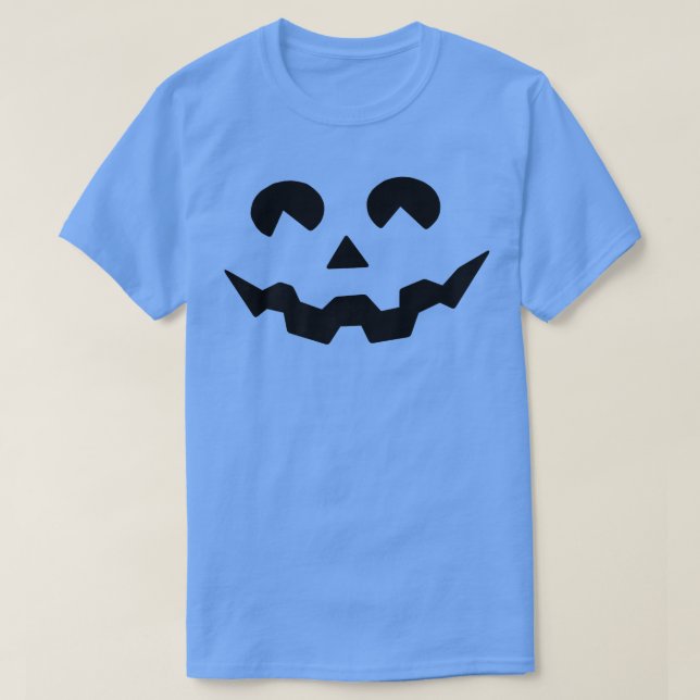 Halloween Costume Jack O'Lantern Pumpkin Ansikte W T Shirt (Design framsida)