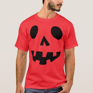 Halloween Costume Jack O'Lantern Pumpkin Ansikte W T Shirt