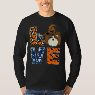 Halloween Costume Kärlek Shih Tzu T Shirt