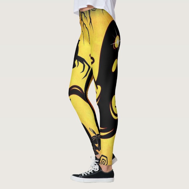 HALLOWEEN COSTUME Leggings (Vänster)