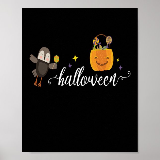 Halloween Costume Monster Ghost Poster (Framsidan)