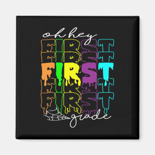 Halloween Costume Oh First Klass Teacher Stud Magnet