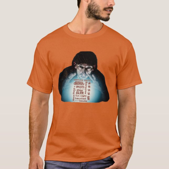 Halloween Costume Party Gypsy Fortune Teller Psych T Shirt (Framsida)
