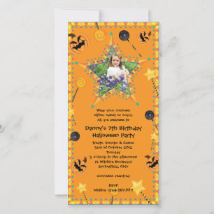 Halloween Costume Party-inbjudan