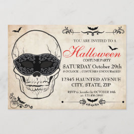Halloween Costume Party-inbjudan Inbjudningar