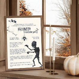 Halloween Costume Party-inbjudan Inbjudningar