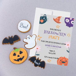 Halloween Costume Party Inbjudningar