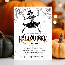 Halloween Costume Party Inbjudningar