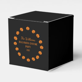 Halloween Costume Party Orange Pumpkins Presentaskar