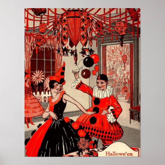 Halloween Costume Party Poster (Framsidan)