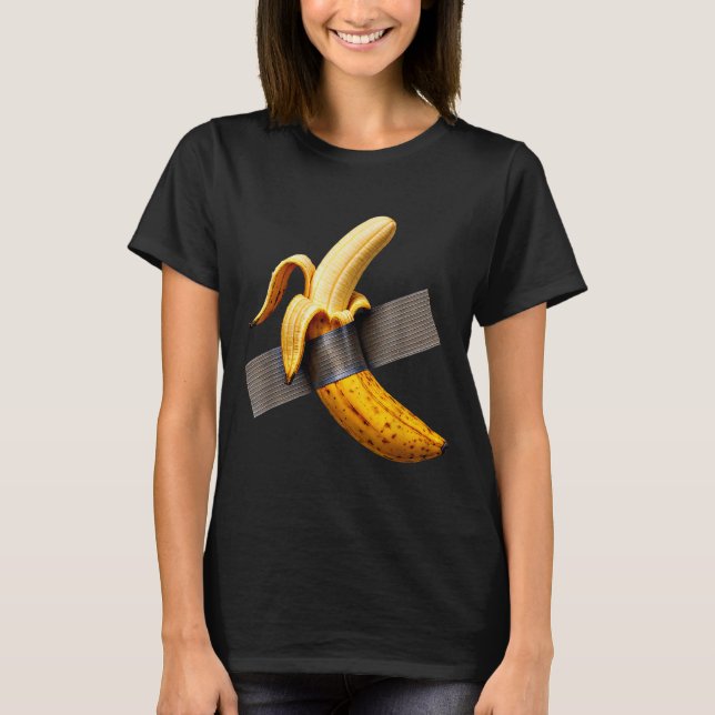 Halloween Costume Peeled Banana Funny Duct Tape Ba T Shirt (Framsida)
