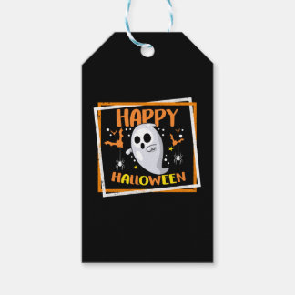 Halloween Costume Shirt, Happy halloween Ghost Presentetikett