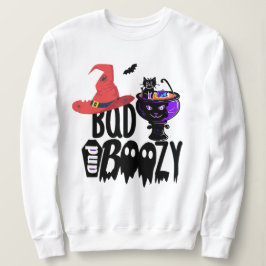 Halloween Costume Tee, Witch Bad & Boozy Black Cat T Shirt