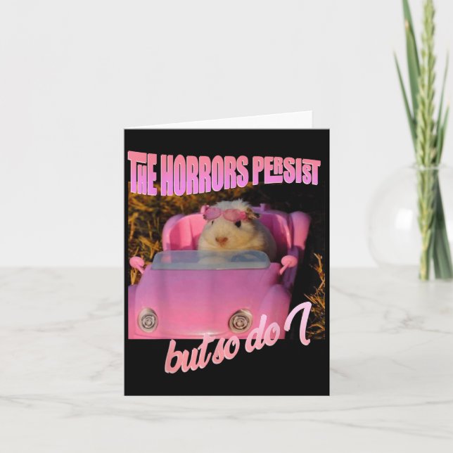 Halloween Costume - The Horrors Persist But So Do  Kort (Framsida)