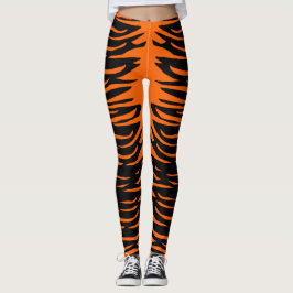 Halloween Costume Tiger Rand Leggings