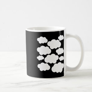 Halloween Costume White Clouds Kaffemugg
