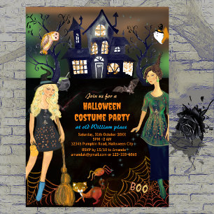 HALLOWEEN COSTUME WITCHES PARTY INBJUDNINGAR
