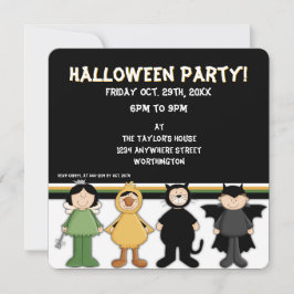 Halloween Costumes Barn Halloween fest Inbjudan