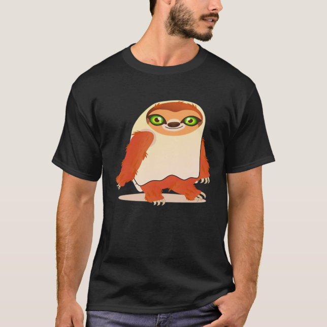 Halloween costumes sloth Oversized T-Shirt (Framsida)