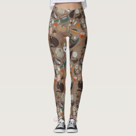 Halloween Cottagecore Leggings