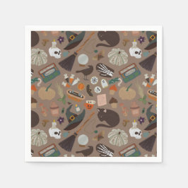 Halloween Cottagecore Pappersservett