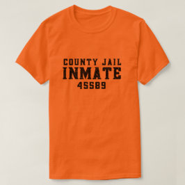 Halloween County Jail Inmate Costume T-Shirt