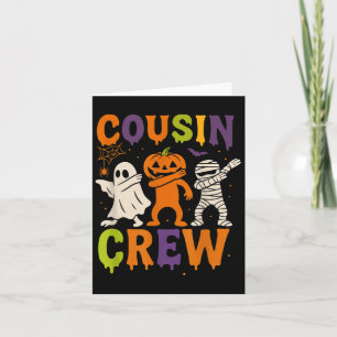 Halloween Cousin Crew 2025 Kids Matching Cousins S Kort