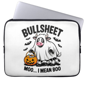 halloween cow laptop fodral