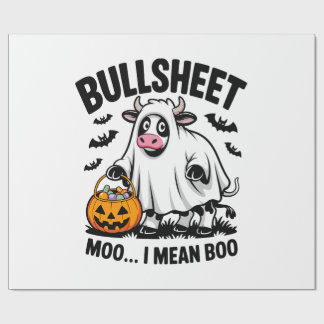 halloween cow presentpapper