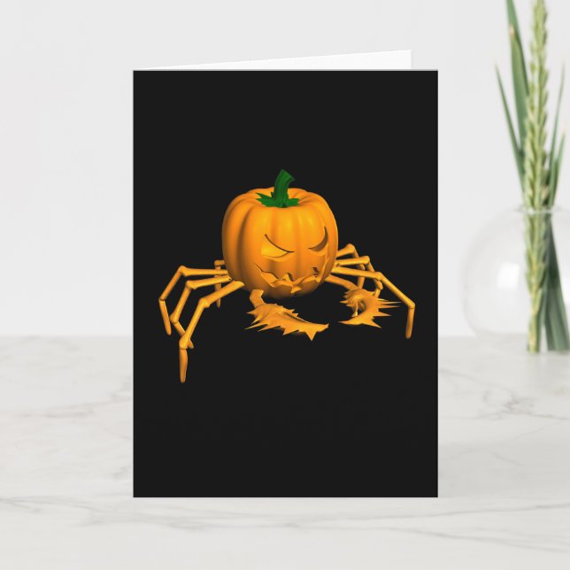 Halloween Crab Kort (Framsida)