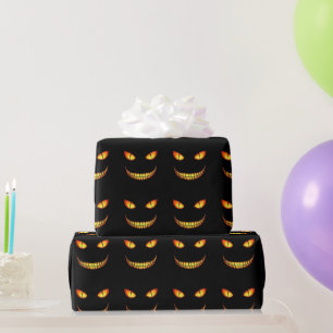 Halloween Crazy Smile Glowing Ögon Presentpapper