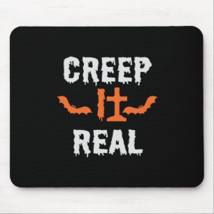 Halloween Creep Det är riktigt roligt Fladdermus f Musmatta