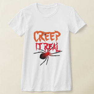 Halloween Creepy Ordlekare Humor T Shirt