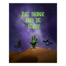 Halloween Creepy Poster Visning