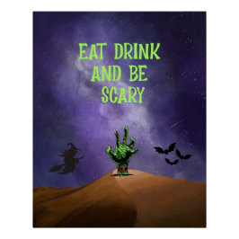 Halloween Creepy Poster Visning Perfect Poster