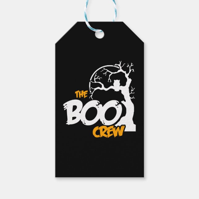 Halloween Crew Presentetikett (Framsidan)