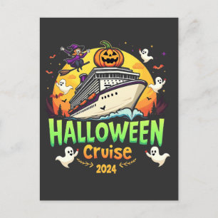 Halloween Cruise 2024 Spooky Cruisng Familly Resa Vykort