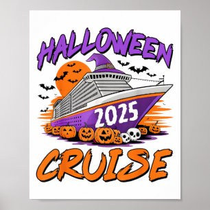 Halloween Cruise 2025 Halloween Resa Family Cruisi Poster