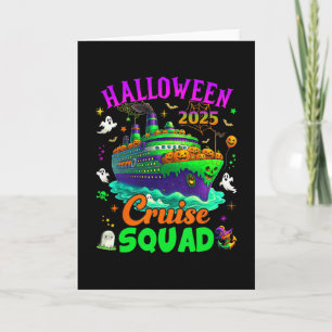 Halloween Cruise Squad 2025 Matchande Cruising Cru Kort