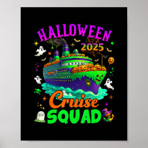 Halloween Cruise Squad 2025 Matchande Cruising Kry Poster