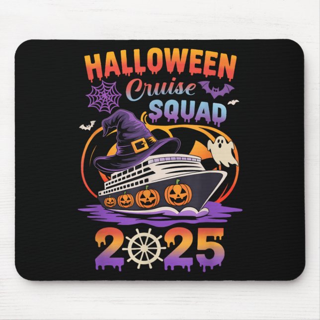 Halloween Cruise Squad 2025 Matching Cruising Crew Musmatta (Framsidan)