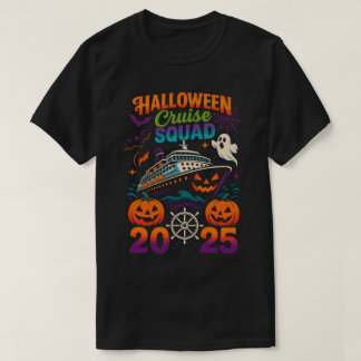 Halloween Cruise Squad 2025 Matching Cruising Crew T Shirt