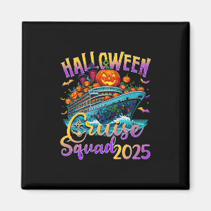 Halloween Cruise Squad 2025 Semester Matchande Fam Magnet