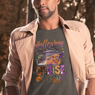 Halloween Cruise Squad Skepp  T Shirt