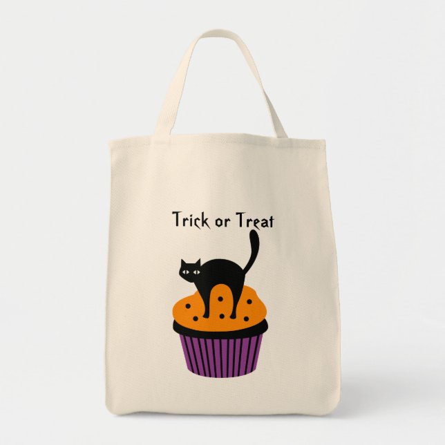 Halloween-cuptårtpåse Tygkasse (Framsidan)